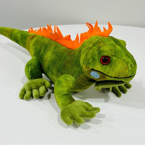 24" Iguana Cuddlekins Wild Republic Plush Stuffed Animal Green - Picture 1 of 8